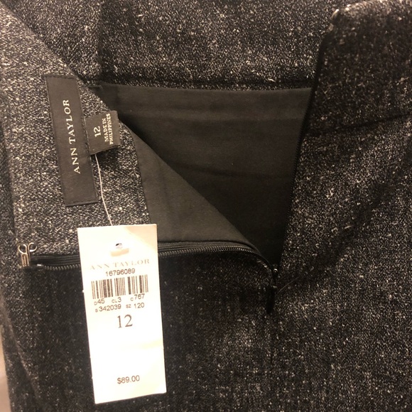 Ann Taylor tweed pencil skirt - Picture 5 of 7